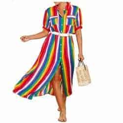 Rainbow dresses